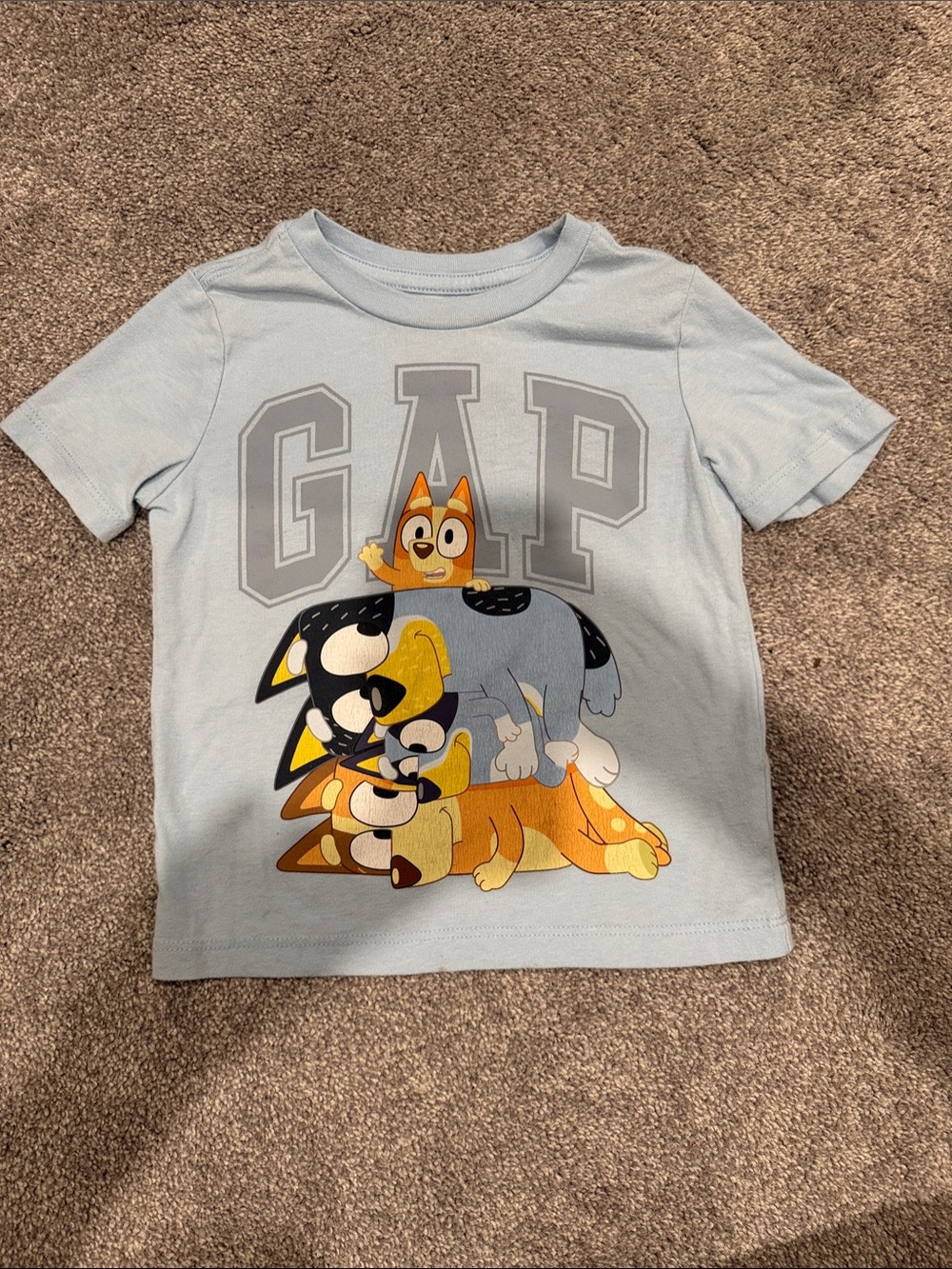 GAP Light Blue Kids Bluey Tee